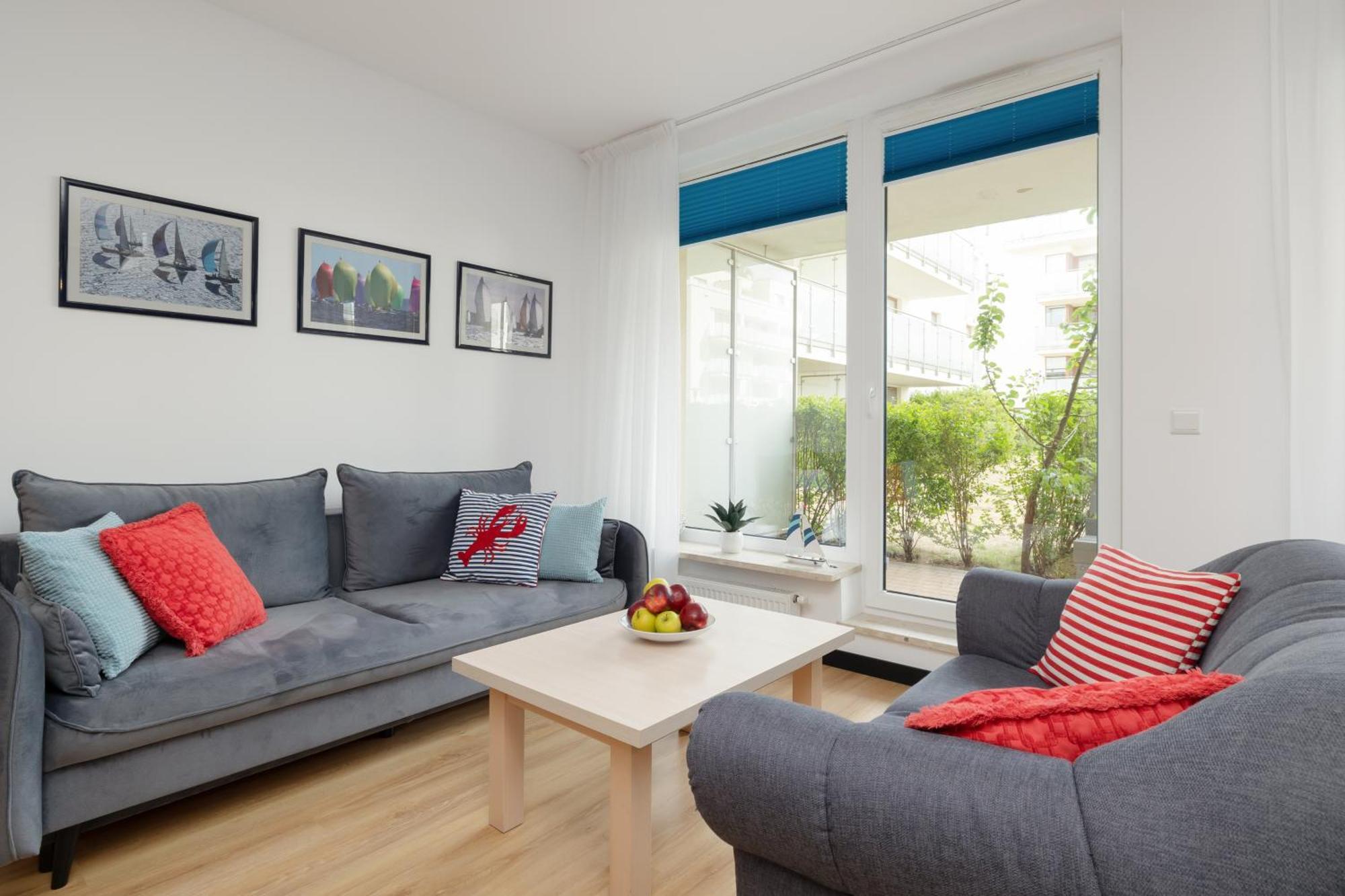 Aquamarina Apartment With Terrace - Close To The Beach - By Renters Мендзыздрое Экстерьер фото