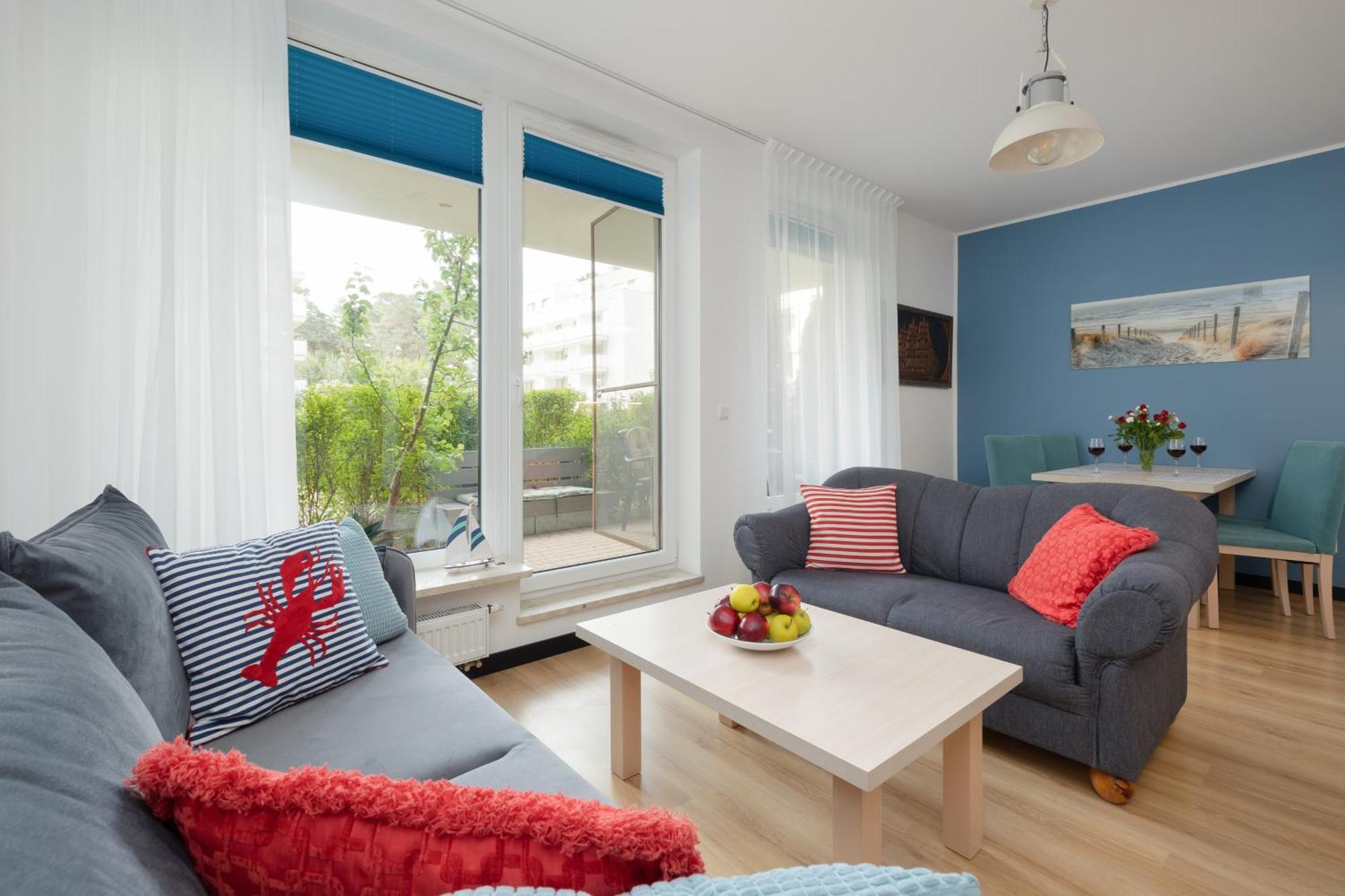 Aquamarina Apartment With Terrace - Close To The Beach - By Renters Мендзыздрое Экстерьер фото